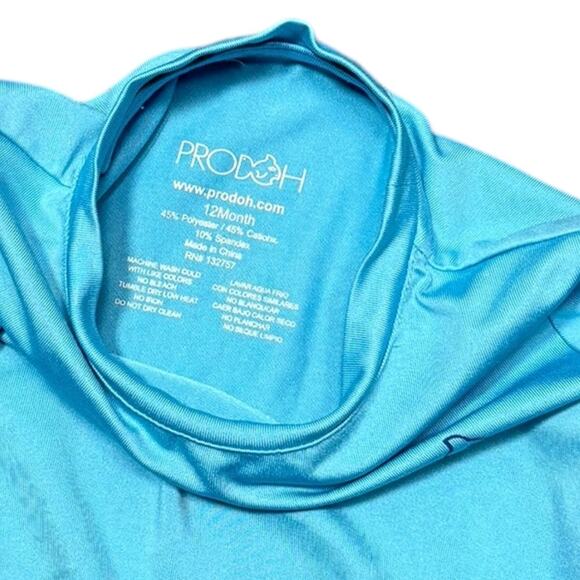 Prodoh Blue Performance Shirt with Red Snapper Graphic - Size 12m - Picture 4 of 4